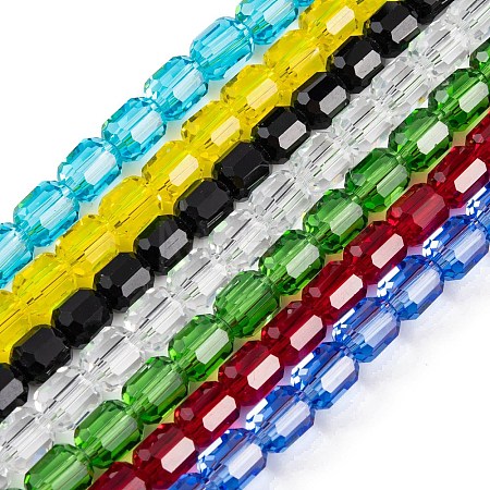 Glass Beads Strands GLAA-G112-01-M-1
