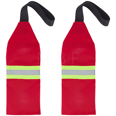 2Pcs Oxford Fabric Reflective Safety Flag for Kayaks AJEW-GF0014-19B-1