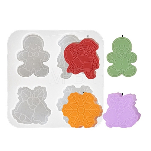 Christmas Theme DIY Silicone Candle Molds SIMO-P010-A01-1