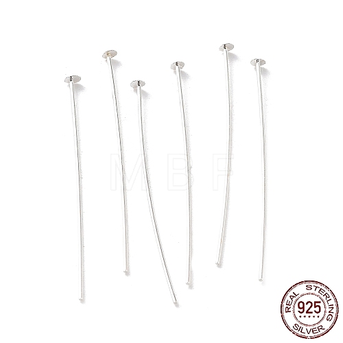 925 Sterling Silver Flat Head Pins STER-M117-03D-S-1