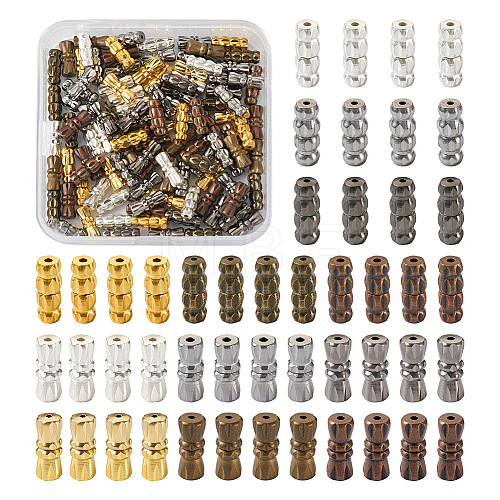 Kissitty 120 Sets 12 Styles Brass Screw Clasps KK-KS0001-24-1