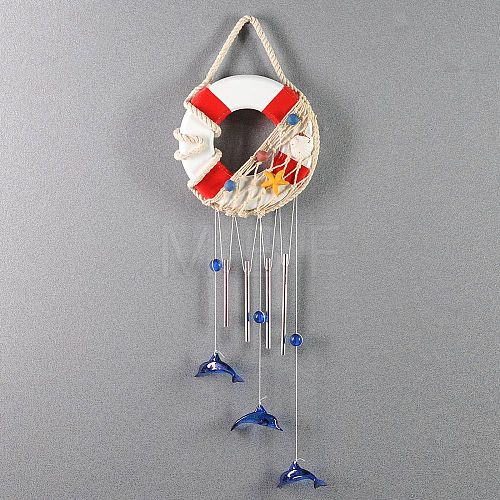 Wood Wind Chimes Ocean Wind Chimes PW-WG64748-02-1