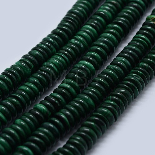 Natural Malachite Beads Strands G-F571-24-A-1