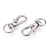 Alloy Swivel Lobster Claw Clasps X-FIND-T069-01A-P-3