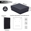 Kraft Cotton Filled Cardboard Paper Jewelry Set Boxes CBOX-R036-11A-10