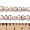 Natural Cultured Freshwater Pearl Beads Strands PEAR-A006-04F-5