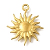 304 Stainless Steel Pendants STAS-Z092-01G-01-1
