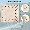 Wood Crochet Blocking Board DIY-BC0006-37-2