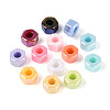 UV Plating Opaque Acrylic Beads SACR-T018-31M-2