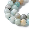 Natural Flower Amazonite Beads Strands Z26N5018-01-3