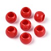 Opaque Acrylic Beads SACR-N018-05F-1