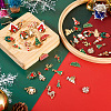 40Pcs 20 Style Christmas Rack Plating Alloy Enamel Pendants ENAM-TA0001-54-5