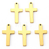 PVD Vacuum Plating 304 Stainless Steel Pendants STAS-N092-53G-1
