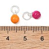 Dyed Natural Freshwater Shell Pendants PALLOY-JF05339-03-4