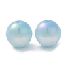 Iridescent Opaque Resin Beads RESI-Z015-01A-04-1