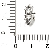 Brass Micro Pave Cubic Zirconia Pendants KK-L229-001P-03-3