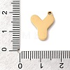 304 Stainless Steel Pendants STAS-K297-09Y-G-3