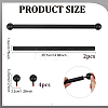 2 Bags Iron Outdoor Lamp Post Cross Arm Ladder Stand FIND-PH0061-76EB-2