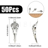 50Pcs Gothic Style Tibetan Style Alloy Pendants FIND-YW0008-51-3