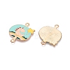 Alloy Enamel Pendants PALLOY-N176-29C-RS-2