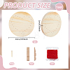 1Bag DIY String Art Kits DJEW-WR0001-22C-2