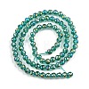 Electroplate Transparent Glass Beads EGLA-B013-02A-AB08-2