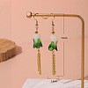 Handmade Lampwork Dangle Earrings WG9840F-01-4