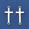 925 Sterling Silver Religion Connector Charms STER-NH0001-83S-2