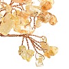 Natural Citrine Chips Money Tree Decorations DJEW-C016-01F-2