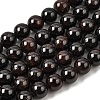 Natural Garnet Gemstone Beads Strands G-R263-9mm-1