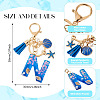 Star Resin & Shell Keychains KEYC-TAC00087-01N-3
