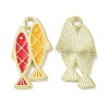 Alloy Enamel Pendants ENAM-Z002-04E-2