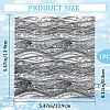 Wave Clear Silicone Stamps DIY-WH0504-67-2