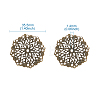 Iron Filigree Joiners Links IFIN-TAC001-01AB-8