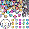 150Pcs Electroplated Glass Beads GLAA-PA0001-79-1