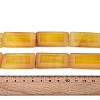 Dyed Natural Yellow Agate Beads Strands G-T144-25A-5