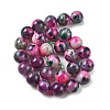 Natural Multi-Color Agate Beads Strands G-A261-B15-14mm-3
