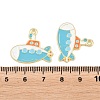 Alloy Enamel Pendants FIND-E057-01L-3
