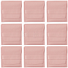Square PU Leather Jewelry Flip Pouches PAAG-CL0001-02A-1