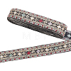 Ethnic Style Polyester Ribbon OCOR-WH0003-083B-1