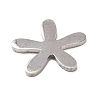 Flower 304 Stainless Steel Cabochons STAS-Z197-02P-1