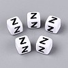 Opaque Acrylic Beads SACR-N020-04A-Z-1