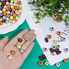 300Pcs 5 Styles Craft Style Acrylic Beads MACR-PA0001-67-3