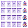 20Pcs Polyester Mesh Sachet Packing Drawstring Bgas ABAG-TA0002-20D-2