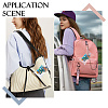 4Pcs 2 Colors Transparent PVC Doll Storage Bags ABAG-DC0001-07-5