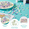  Jewelry 550Pcs 11 Colors Spray Paint ABS Plastic Imitation Pearl Beads MACR-PJ0001-06-15