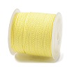 20M Polyester Braided Cord for Jewelry Making OCOR-G015-04A-18-3