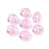 Transparent Acrylic European Beads OACR-E033-25D-1
