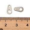 Brass Chain Extender Connectors KK-R211-12P-3