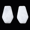 Natural White Jade Cabochons G-N336-001F-2